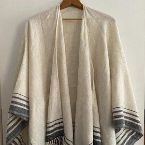 100% Wool Poncho